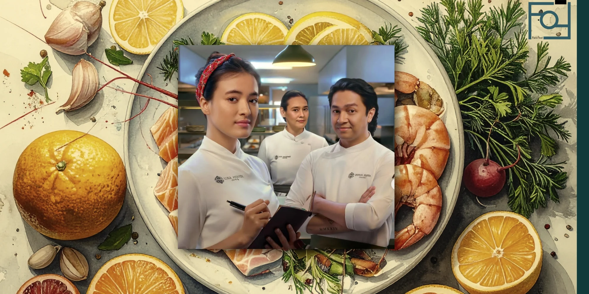 บทบาทของผู้หญิงบาหลีกับจักรวาลอาหารในซีรีส์ Luka, Makan, Cinta
