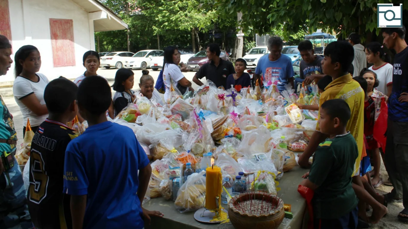 บุญสารทเดือนสิบที่วัดเสมาเมือง นครศรีธรรมราช